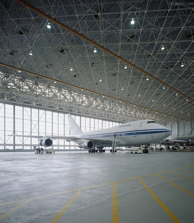 锦州航空工业螺栓球网架工程